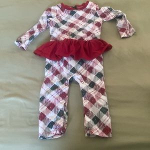 Burt’s bees one piece Christmas outfit